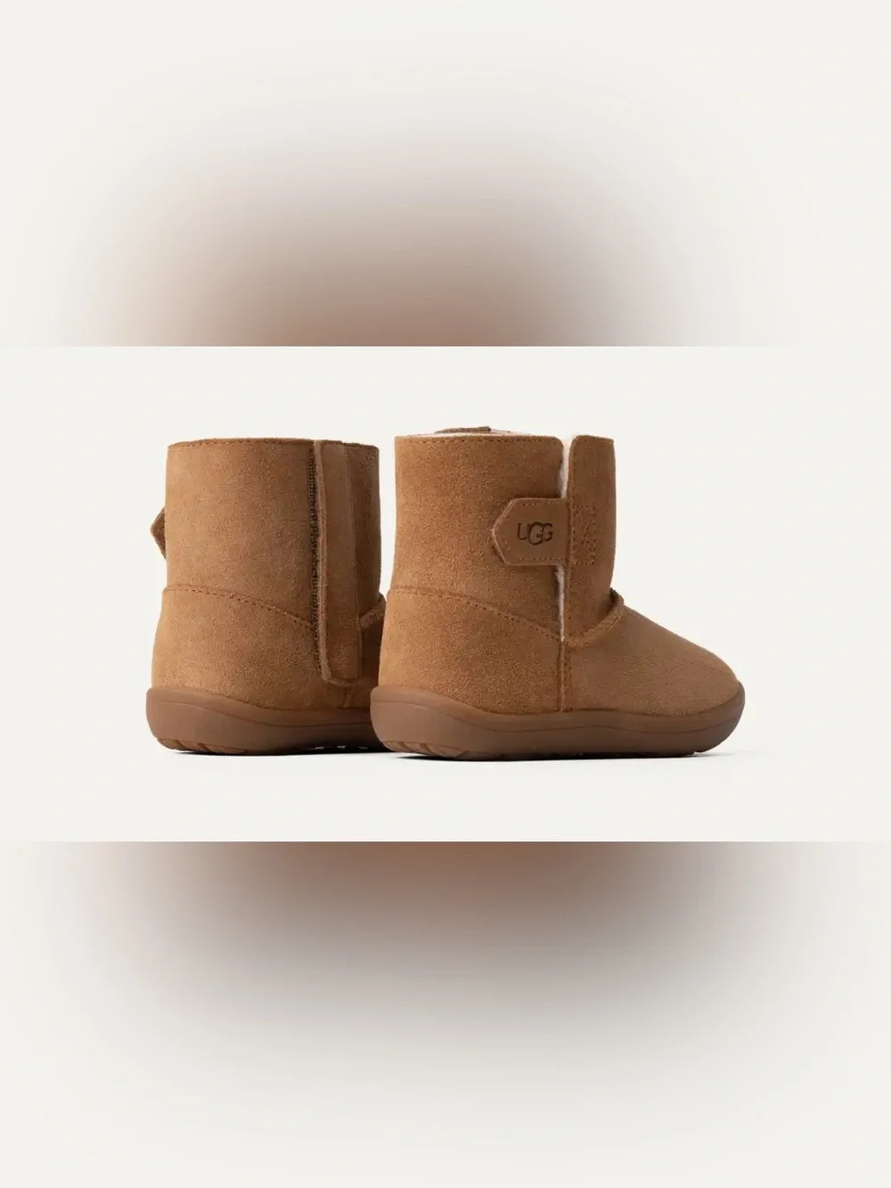 UGG Keelan I| Kids Tan Suede Shearling Boots